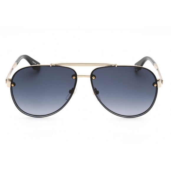 New!! MARC JACOBS- 317/S Sunglasses Gold Grey (90) / Dark Grey Gradient - Picture 4 of 7